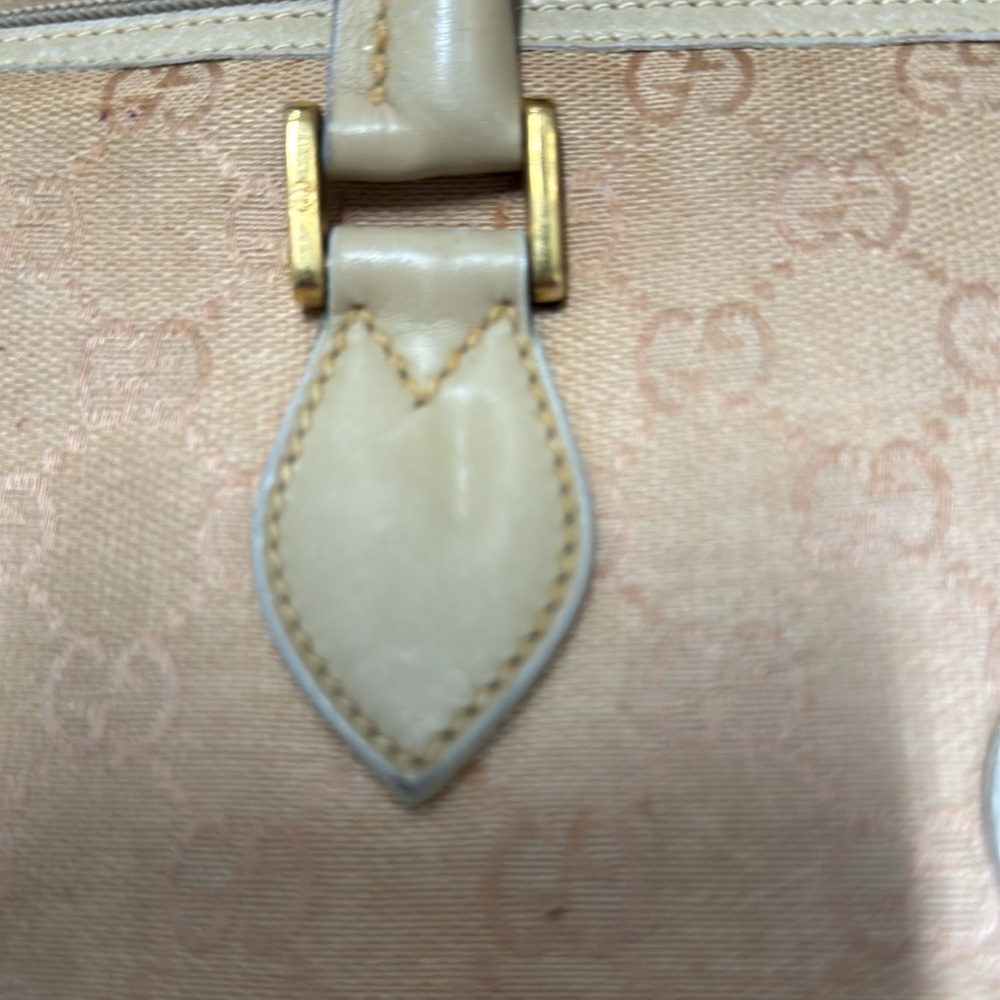Vintage Gucci light beige monogram handbag - Picture 12 of 16